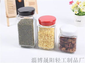 匠心制造，遠銷海外——淄博晟陽輕工制品廠方瓶圓口玻璃儲存罐三件套
